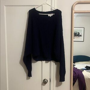 Dear John Midnight Blue Crew Neck Sweater